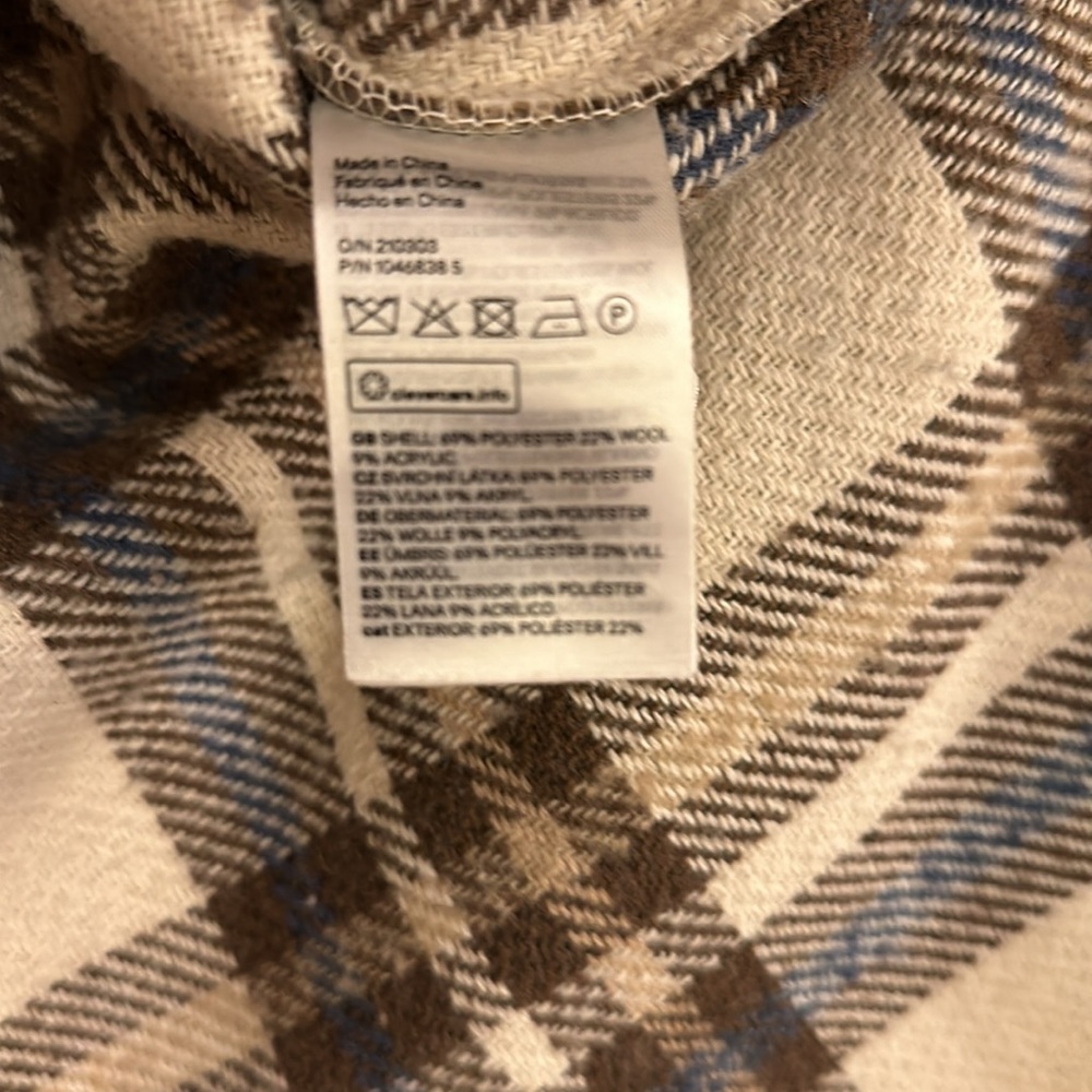H&M Fuzzy Shacket In Excellent Condition - image 6